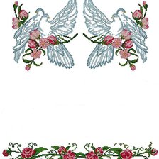 Схема вышивки «Свадебный рушник»