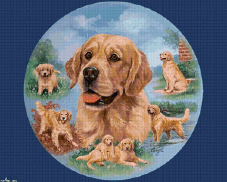 серия "верный друг" - животные, собаки - предпросмотр