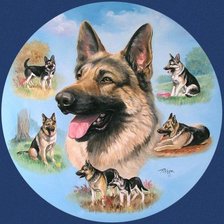 Схема вышивки «серия "верный друг"»