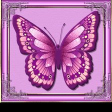 Схема вышивки «Бабочка»