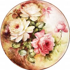 Схема вышивки «розы»