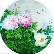 Схема вышивки «китайская живопись»