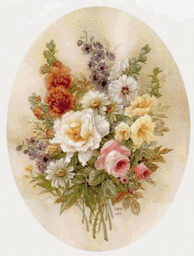 нежный букет - цветы, букет - предпросмотр