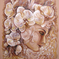 Схема вышивки «портрет»