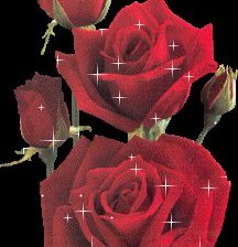 Схема вышивки «Очень красивые светящиеся розочки)»