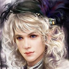 Схема вышивки «девушка»