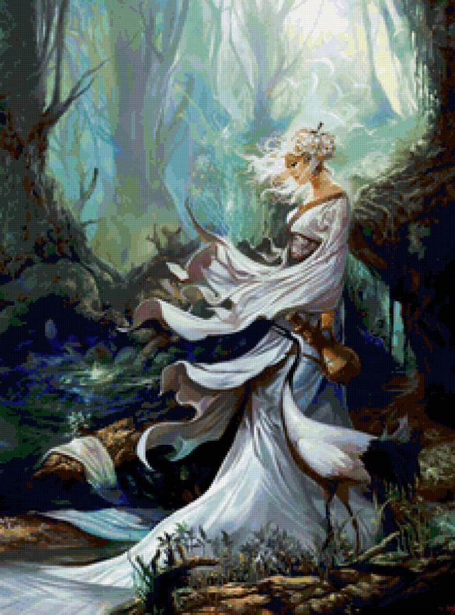 в лесу - предпросмотр