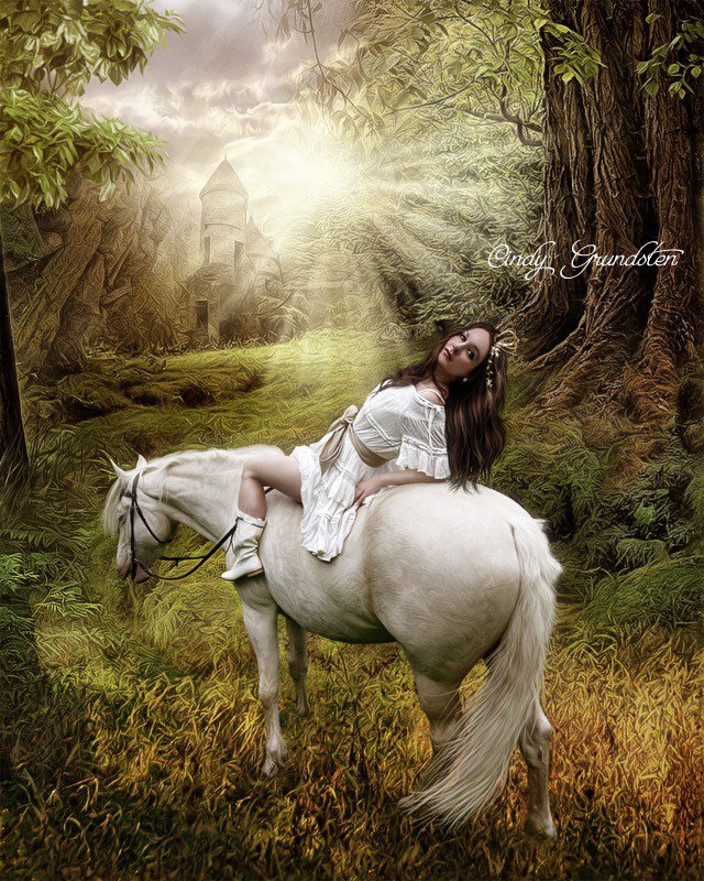 в лесу - оригинал