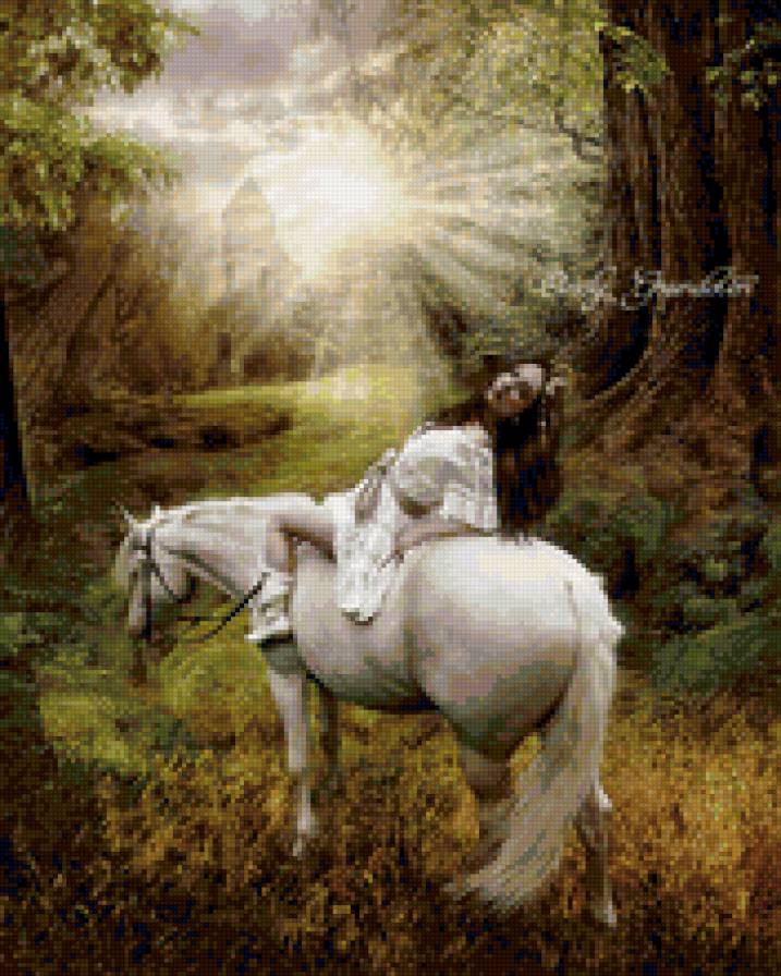 в лесу - предпросмотр