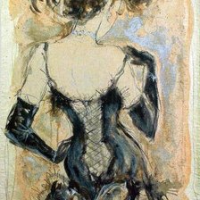 Схема вышивки «Ретро-гламур»