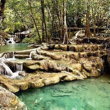 Схема вышивки «водопадик»