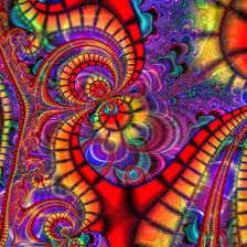 Схема вышивки «абстракция»