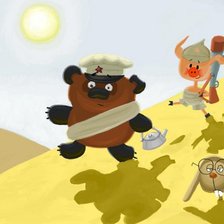 Схема вышивки «мульт»