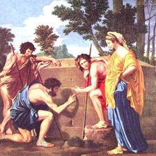 Схема вышивки «пуссен»