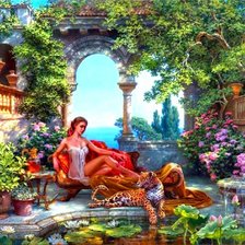 Схема вышивки «картина»