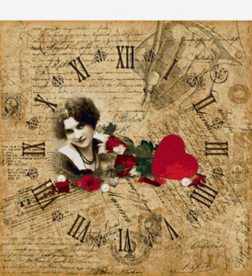 часы - часы, ретро - предпросмотр