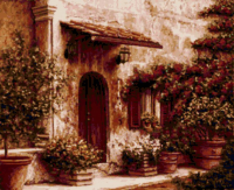 Цветущий сад - предпросмотр