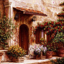 Цветущий сад