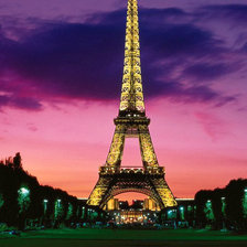 Схема вышивки «париж»