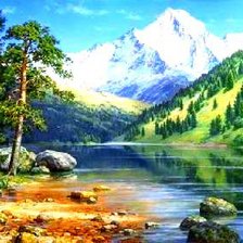 Схема вышивки «природа»