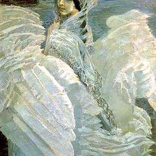 Схема вышивки «принцесса лебедь»