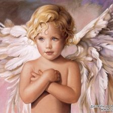 Схема вышивки «Ангел»