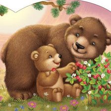 Схема вышивки «Рядом с мамочкой»