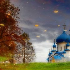 Схема вышивки «золотые купола»