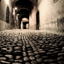 Схема вышивки «дорога»