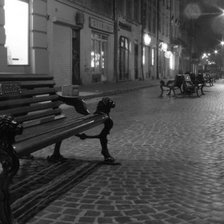 Схема вышивки «вулиця»