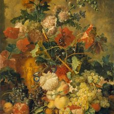 Схема вышивки «цветы»