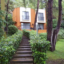 Схема вышивки «вилла»