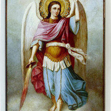 Схема вышивки «Архангел Михаил»