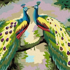 Схема вышивки «Пара»