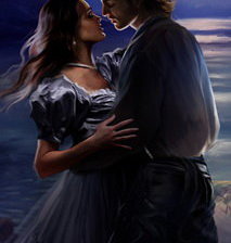 Схема вышивки «Страсть в ночи»