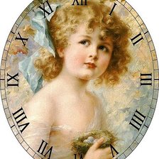 Схема вышивки «часы»