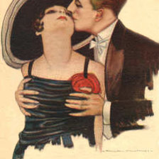 Схема вышивки «ПОЦЕЛУЙ»