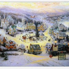 Схема вышивки «Серия "Пейзажи"»