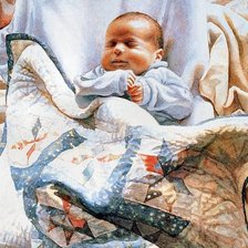 Схема вышивки «малыш»