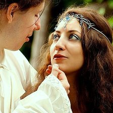 Схема вышивки «свадебный портрет»