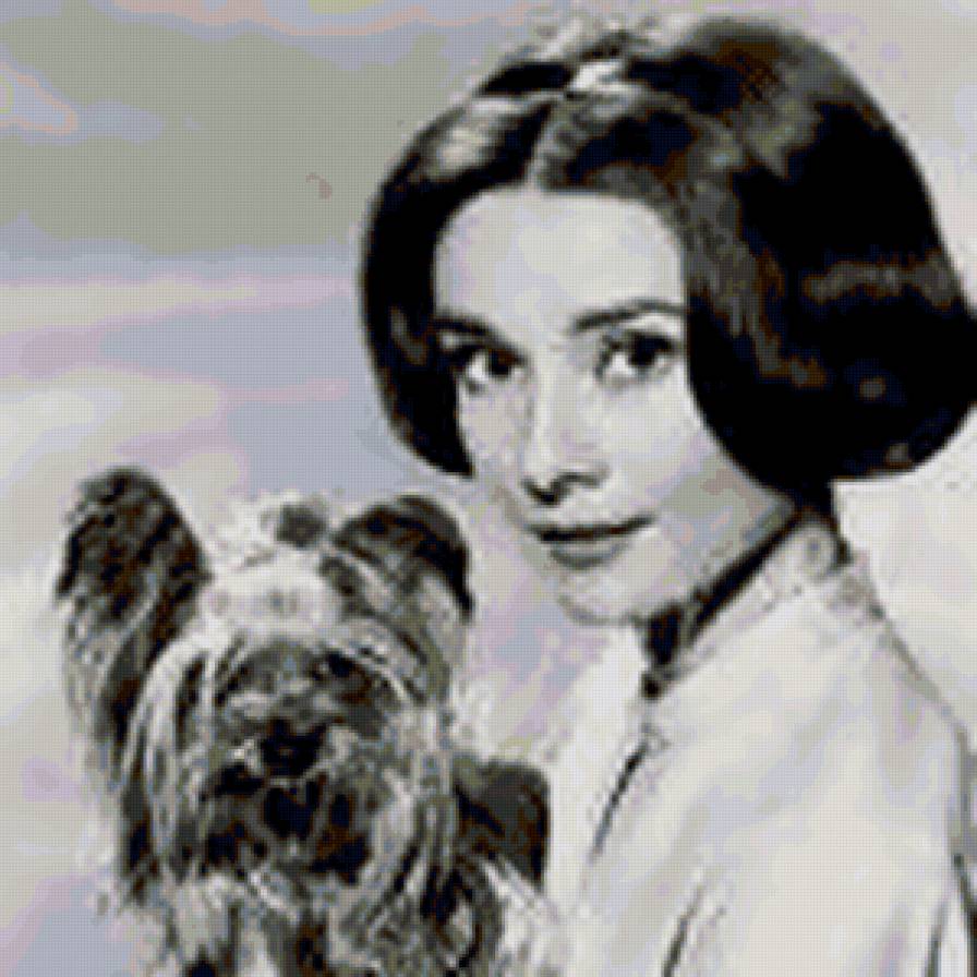 Одри Хепберн - актриса, одри хепберн, портрет - предпросмотр