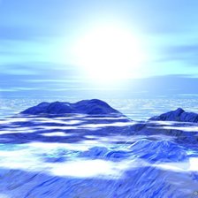 Схема вышивки «Закат»