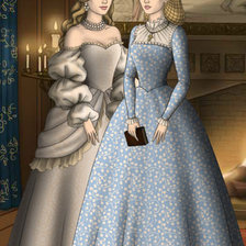 Схема вышивки «тюдоры»