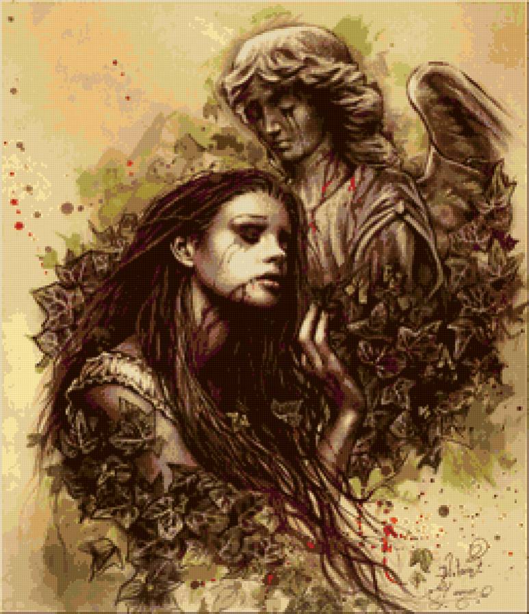 Вампир и ангел - вампир, ангел, фентези - предпросмотр