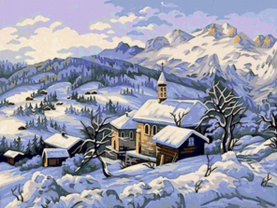 Variant 2 - zima, priroda - предпросмотр