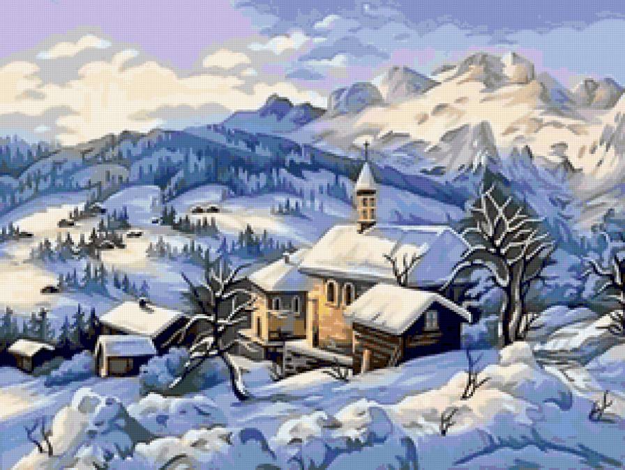 Variant 5 - zima, priroda - предпросмотр