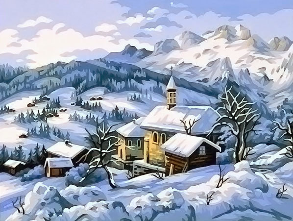 Variant 11 - priroda, zima - оригинал