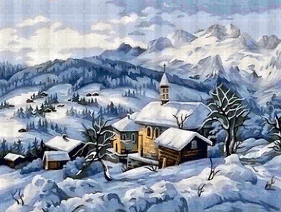 Variant 11 - zima, priroda - предпросмотр