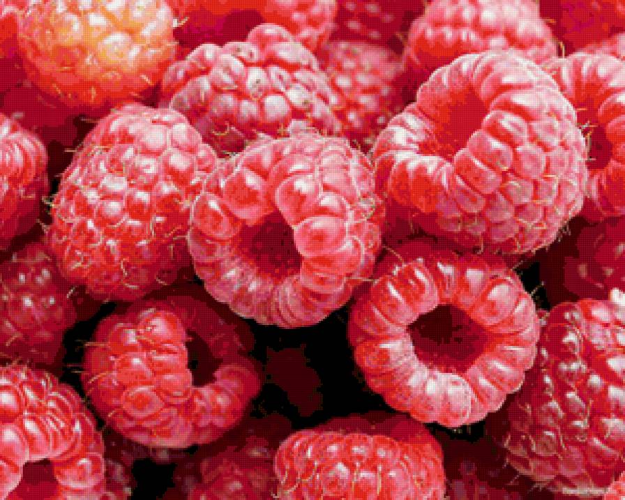 малиновое чудо - ягоды, малина, макро - предпросмотр