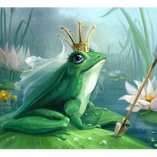 Схема вышивки «царевна-лягушка»